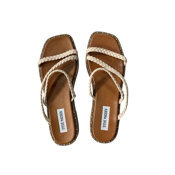 Steve Madden Flat Sandals - Size 7.5 - Picture 1 of 2